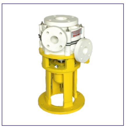 POLYPROPYLENE  - VERTICAL SEALESS PUMP